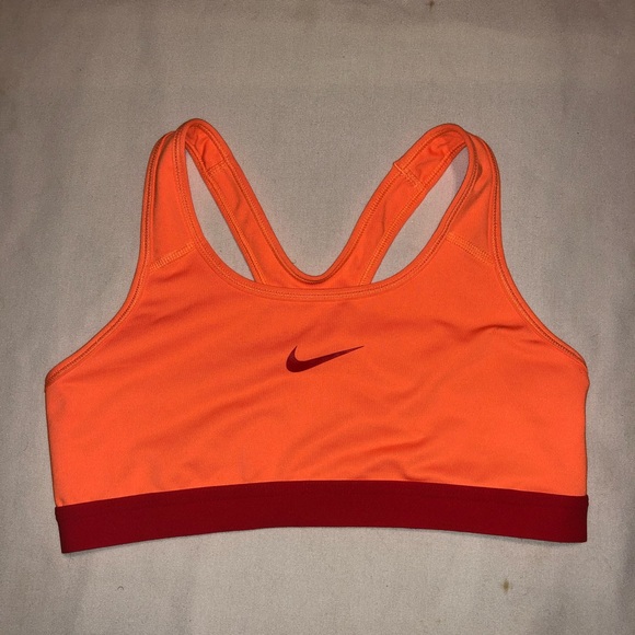 Nike Other - Nike Women’s Dri Fit Sports bra Orange sz: M
